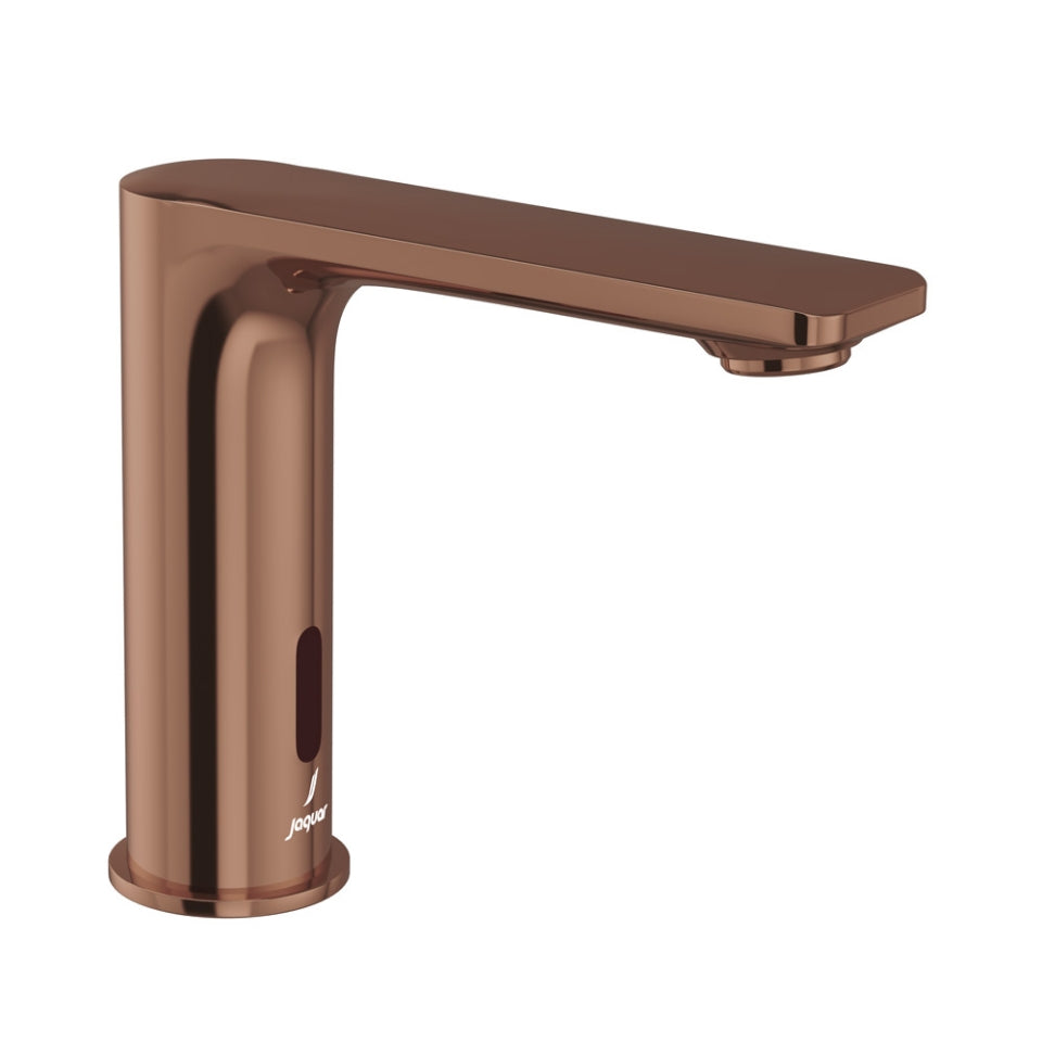 LAGUNA SENSOR FAUCET FOR WASH BASIN (BATTERY OPERATED)- JAQUAR FAUCETS - ( BLUSH GOLD PVD - SENSOR FAUCETS - 0x15 mm - 0inchX0.5inch )
