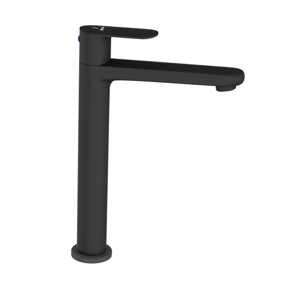 PILLAR COCK WITH 200MM EXTENSION BODY - JAQUAR FAUCETS - ( BLACK MATT - OPAL PRIME - 0x15 mm - 0inchX0.5inch )
