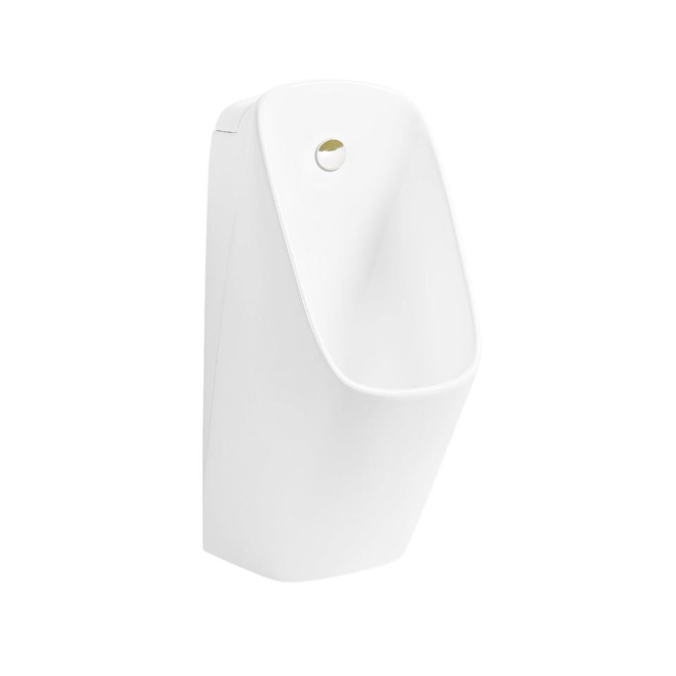 URINAL WITH SPREADER AND FIXING ACCESSORIES SET - JAQUAR SWARE - ( WHITE - URINAL - 360x350 mm - 14.4inchX14inch )