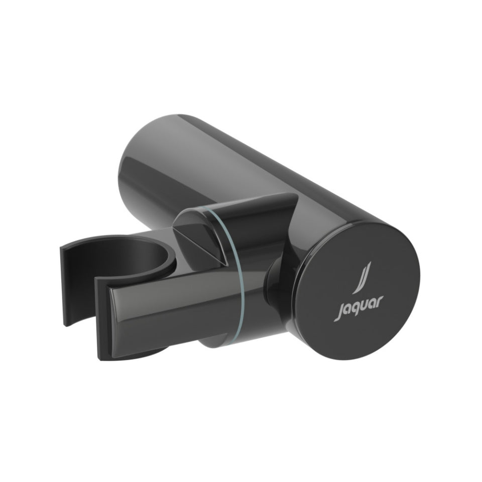 PREMIUM WALL BRACKET FOR HAND SHOWER - JAQUAR FAUCETS - ( BLACK CHROMER - SHOWER ACC. - 0x0 mm - 0inchx0inch )