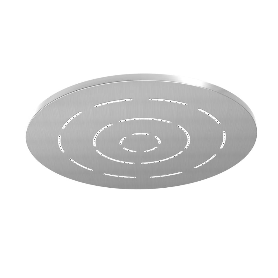 MAZE ROUND 8 - JAQUAR FAUCETS - ( STAINLESS STEEL - OVERHEAD SHOWER - 200x15 mm - 8inchX0.6inch )