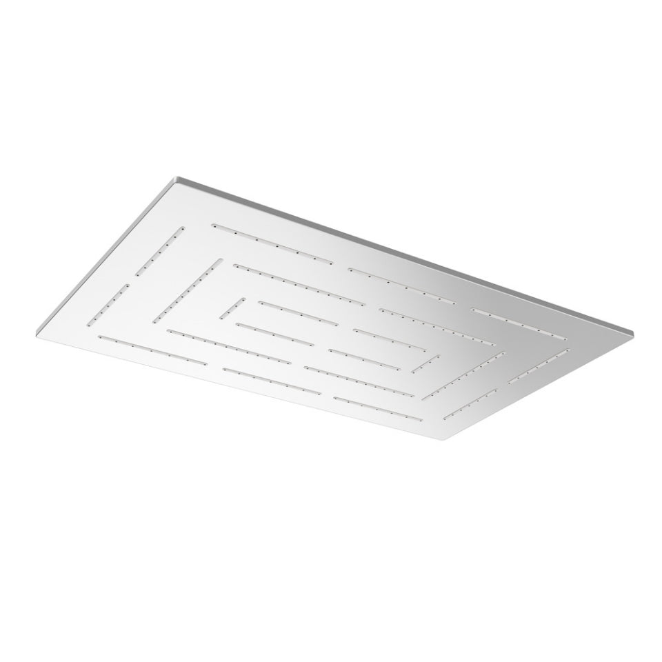 MAZE RECT. SHOWER 295MMX190MM - JAQUAR FAUCETS - ( CHROME - OVERHEAD SHOWER - 0x15 mm - 0inchX0.5inch )