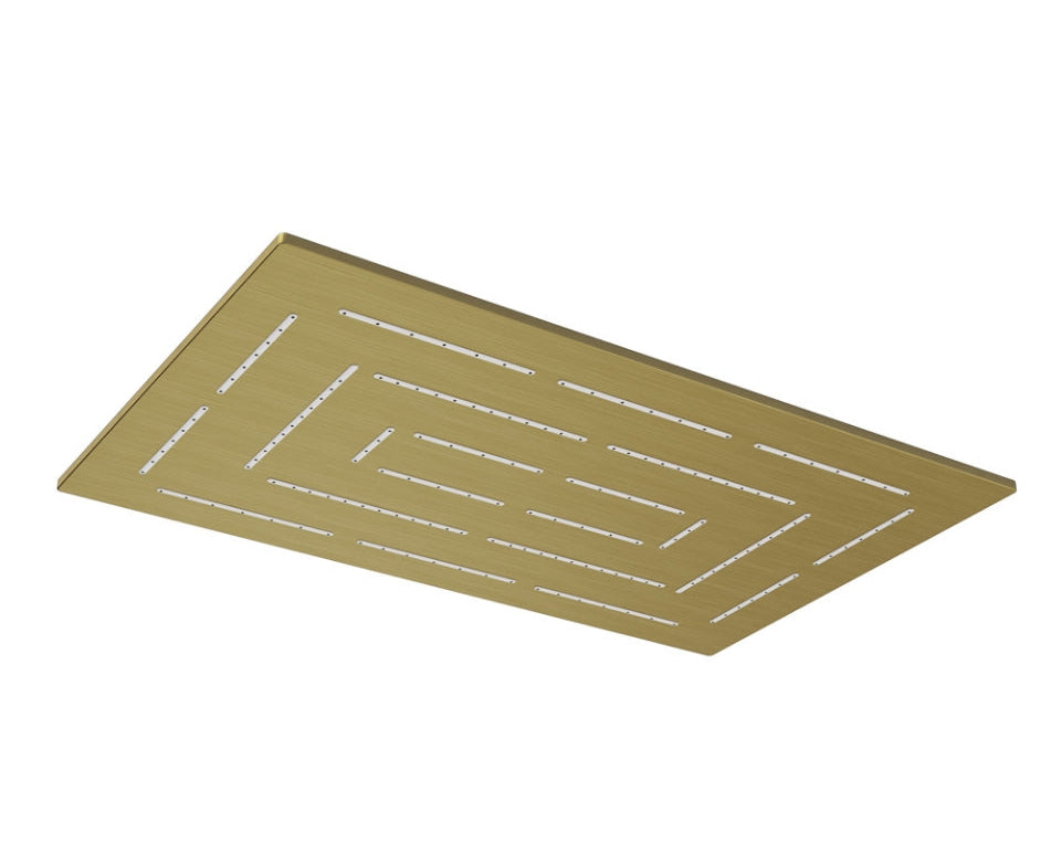 MAZE RECT. SHOWER 295MMX190MM - JAQUAR FAUCETS - ( ANTIQUE BRONZE - OVERHEAD SHOWER - 0x15 mm - 0inchX0.5inch )