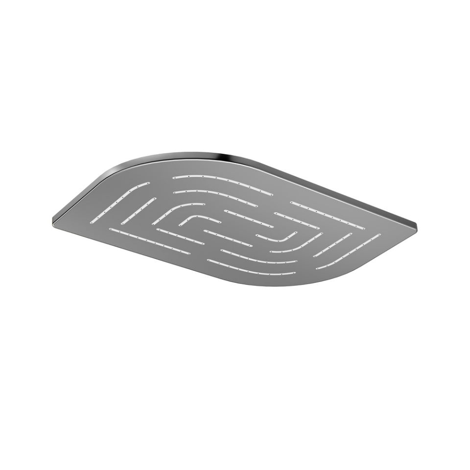 MAZE ALIVE RECT. SHOWER 200X300 - JAQUAR FAUCETS - ( BCH - OVERHEAD SHOWER - 0x15 mm - 0inchX0.5inch )