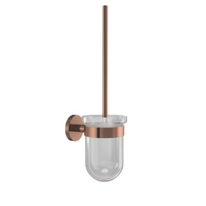 TOILET BRUSH & HOLDER - JAQUAR FAUCETS - ( BLUSH GOLD PVD - CONTINENTAL ACC. - 0x0 mm - 0inchX0inch )