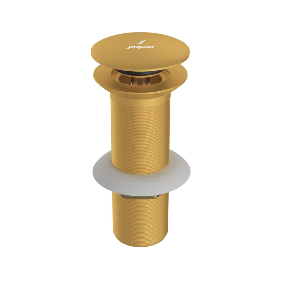 CLICK CLACK (POP-UP) WASTE F/T - JAQUAR FAUCETS - ( GOLD MATT PVD - ALLIED - 0x125 mm - 0inchX5inch )