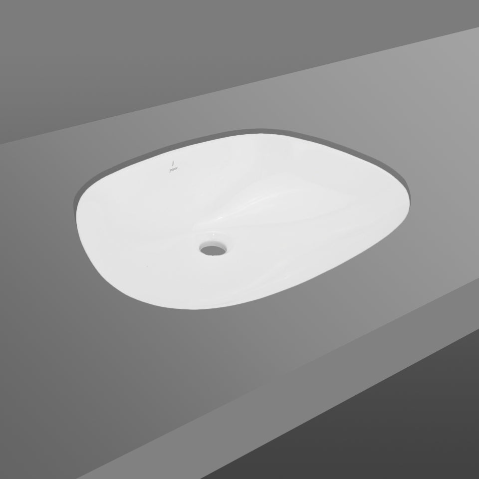 UNDER COUNTER BASIN WITH FIXING ACCESSOR - JAQUAR SWARE - ( WHITE - - 0x0 mm - 0inchX0inch )