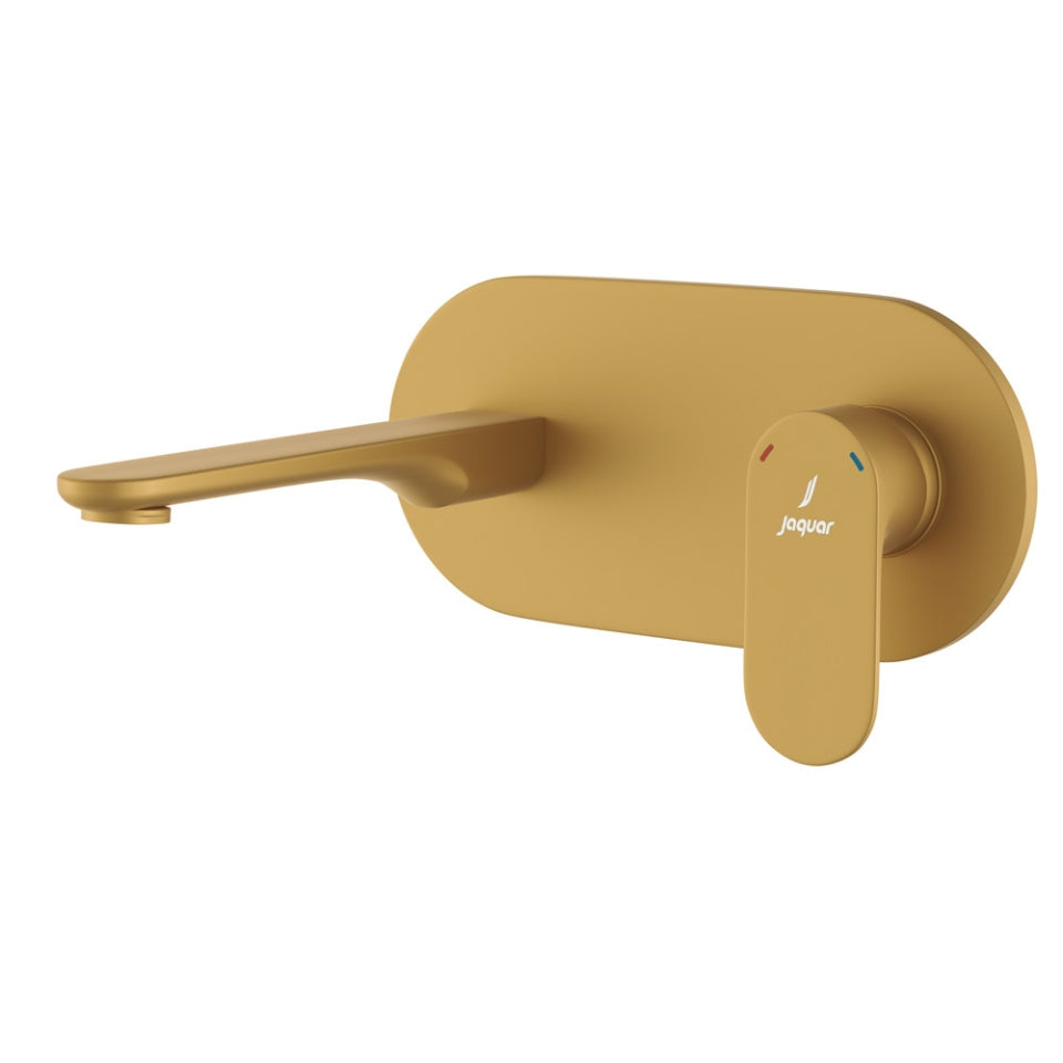 EXPOSED PART KIT OF SINGLE LEVER BASIN MIXER WM - JAQUAR FAUCETS - ( GOLD MATT PVD - OPAL PRIME - 0x15 mm - 0inchX0.5inch )