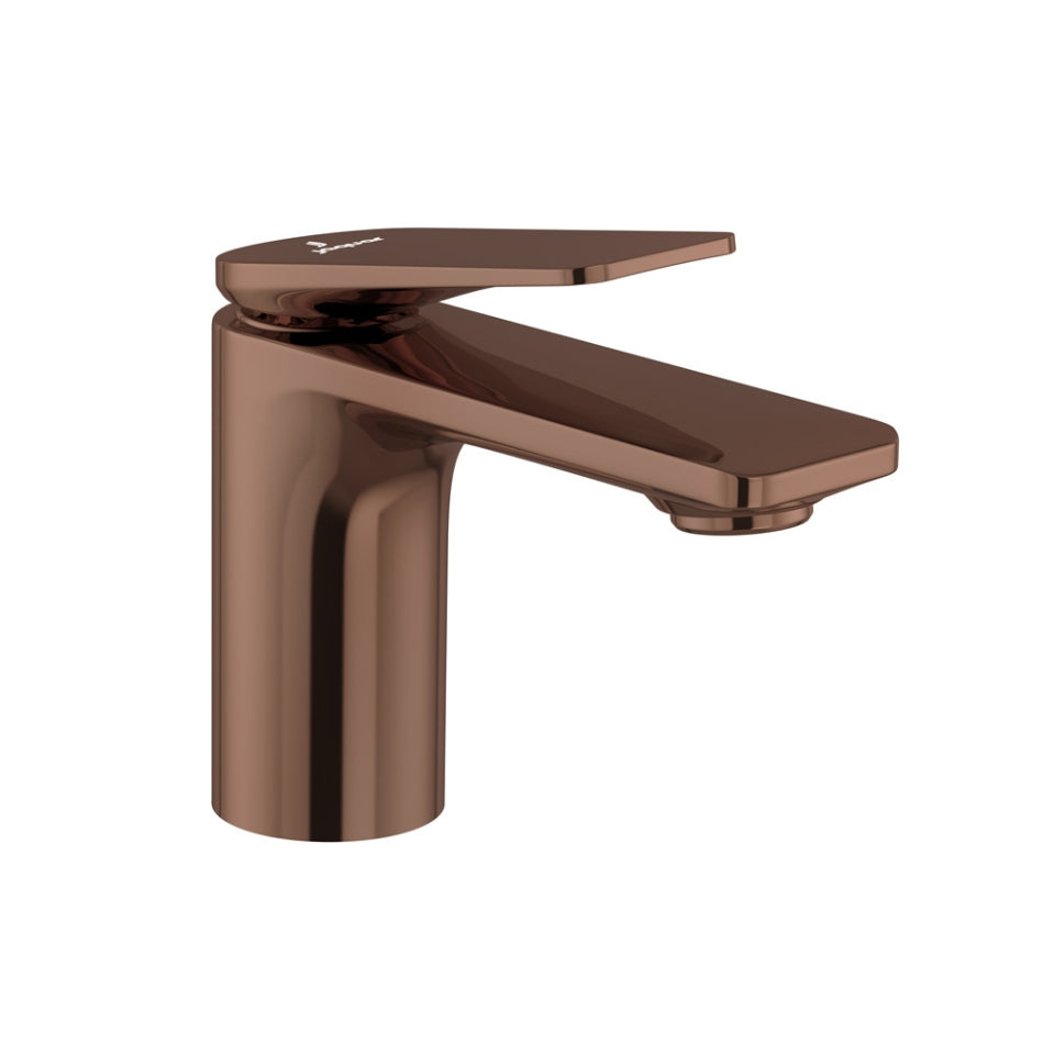 SINGLE LEVER BASIN MIXER W/O POPUP - JAQUAR FAUCETS - (BLUSH GOLD PVD - LAGUNA - 0x15 mm - 0inchX0.5inch)
