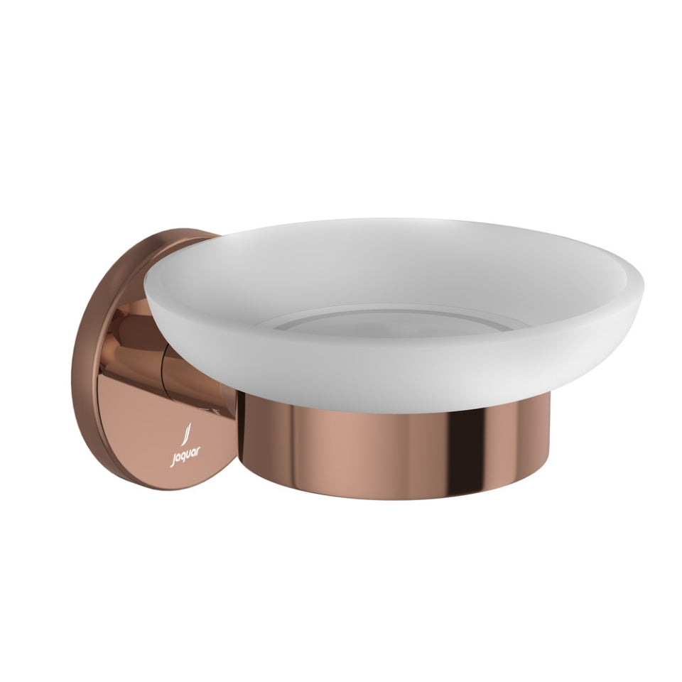 SOAP DISH - JAQUAR FAUCETS - ( BLUSH GOLD PVD - CONTINENTAL ACC. - 0x0 mm - 0inchx0inch )