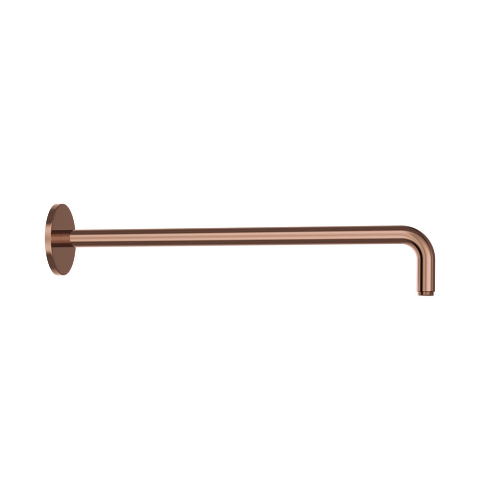 ROUND SHOWER ARM WITH FLANGE - JAQUAR FAUCETS - ( BLUSH GOLD PVD - SHOWER ACC. - 600x20 mm - 24inchX0.8inch )
