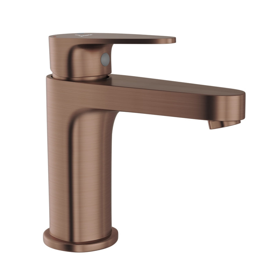 S.L. BASIN MIXER WITH BRAIDED PIPES - JAQUAR FAUCETS - ( ANTIQUE COPPER - VIGNETTE PRIME - 0x15 mm - 0inchX0.5inch )