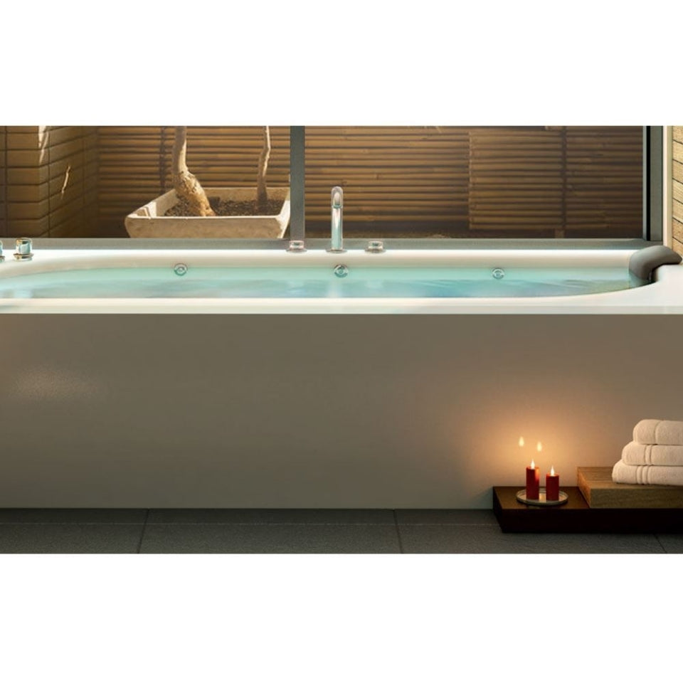 WHIRLPOOL COMBI SYSTEM - JAQUAR WELLNESS - ( WHITE - ALIVE - 1800x800 mm - 72inchX32inch )