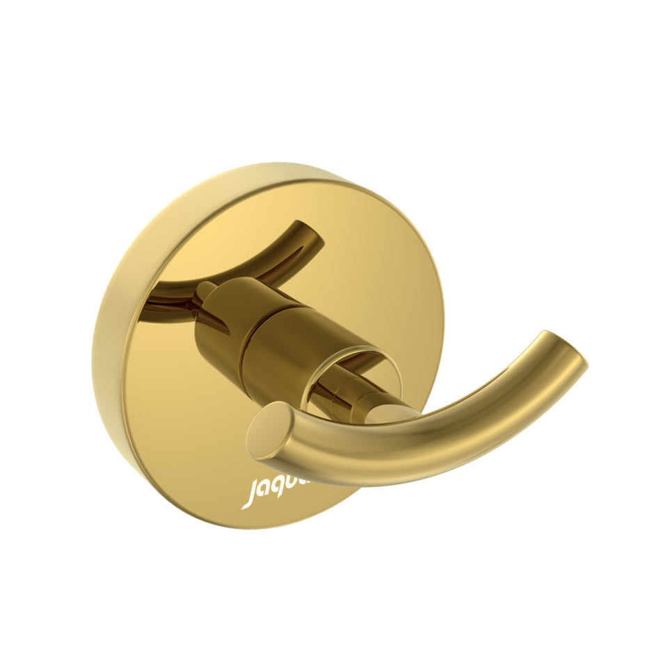 DOUBLE COAT HOOK - JAQUAR FAUCETS - ( GOLD BRIGHT PVD - CONTINENTAL ACC. - 0x0 mm - 0inchx0inch )