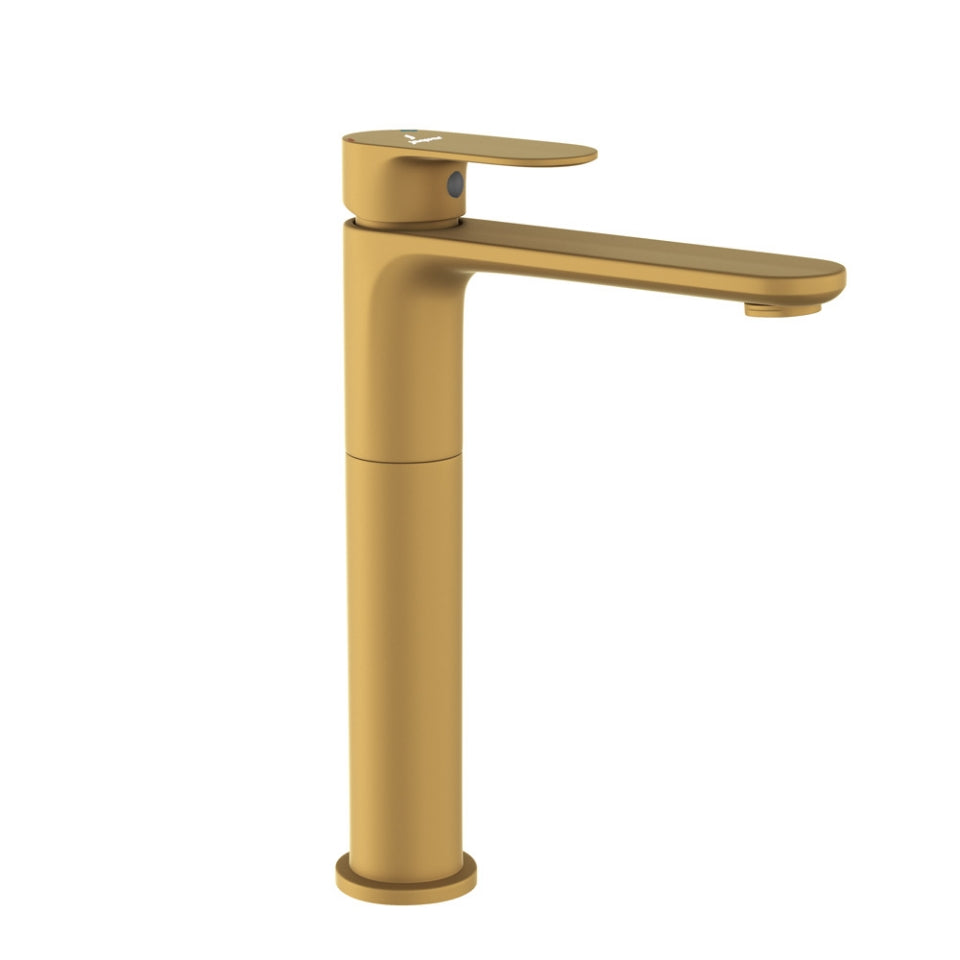 SL TALL BOY WITH 150MM EXTENSION W/PIPES - JAQUAR FAUCETS - ( GOLD MATT PVD - OPAL PRIME - 0x15 mm - 0inchX0.5inch )