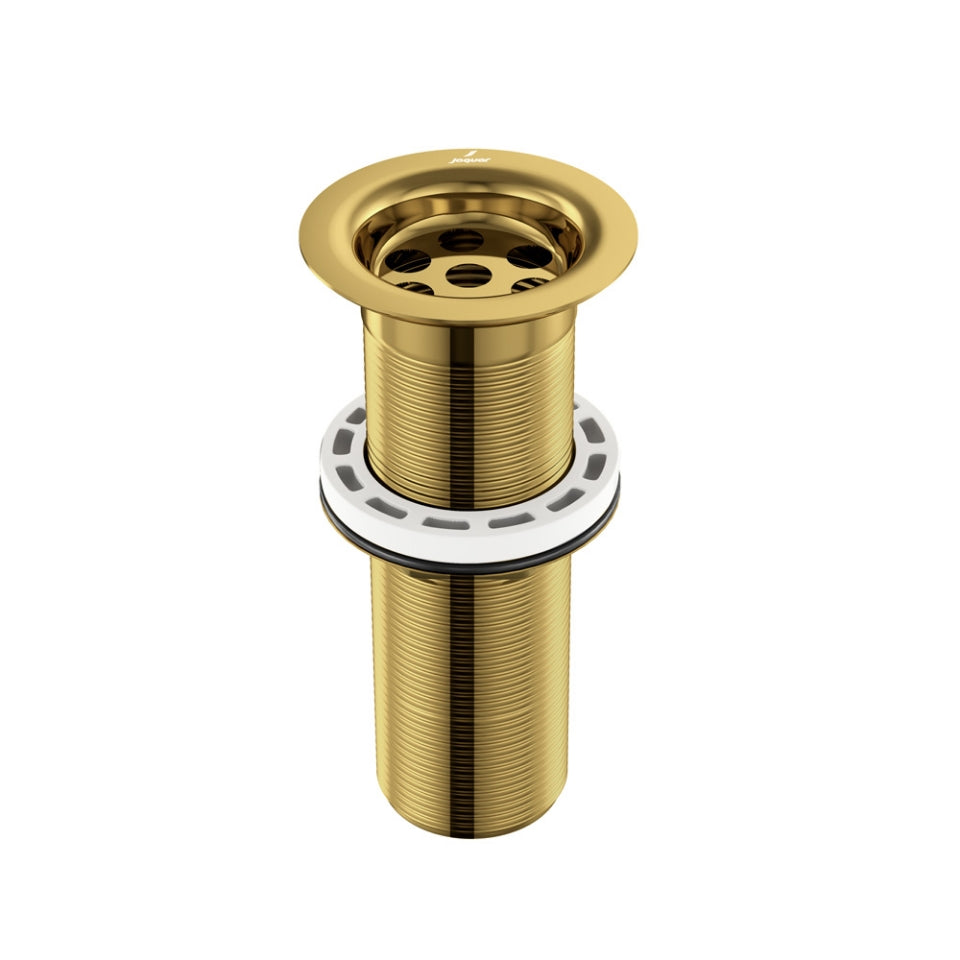 WASTE COUPLING F/T 130MM HT - JAQUAR FAUCETS - ( GOLD BRIGHT PVD - ALLIED - 0x32 mm - 0inchX1.28inch )