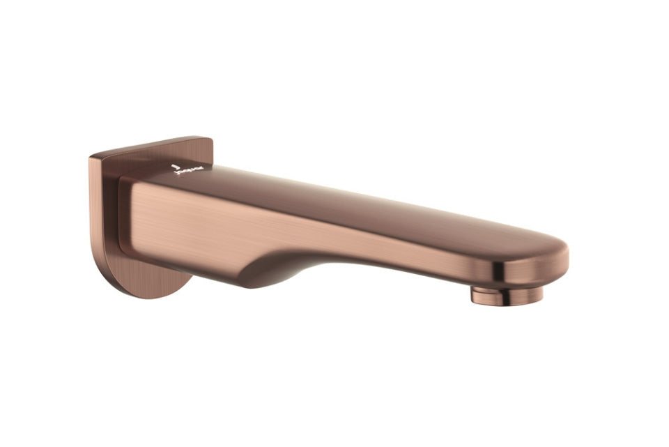 OPAL PRIME BATH TUB SPOUT WITH WALL FLANGE - JAQUAR FAUCETS - ( ANTIQUE COPPER - SPOUT - 0x15 mm - 0inchX0.5inch )