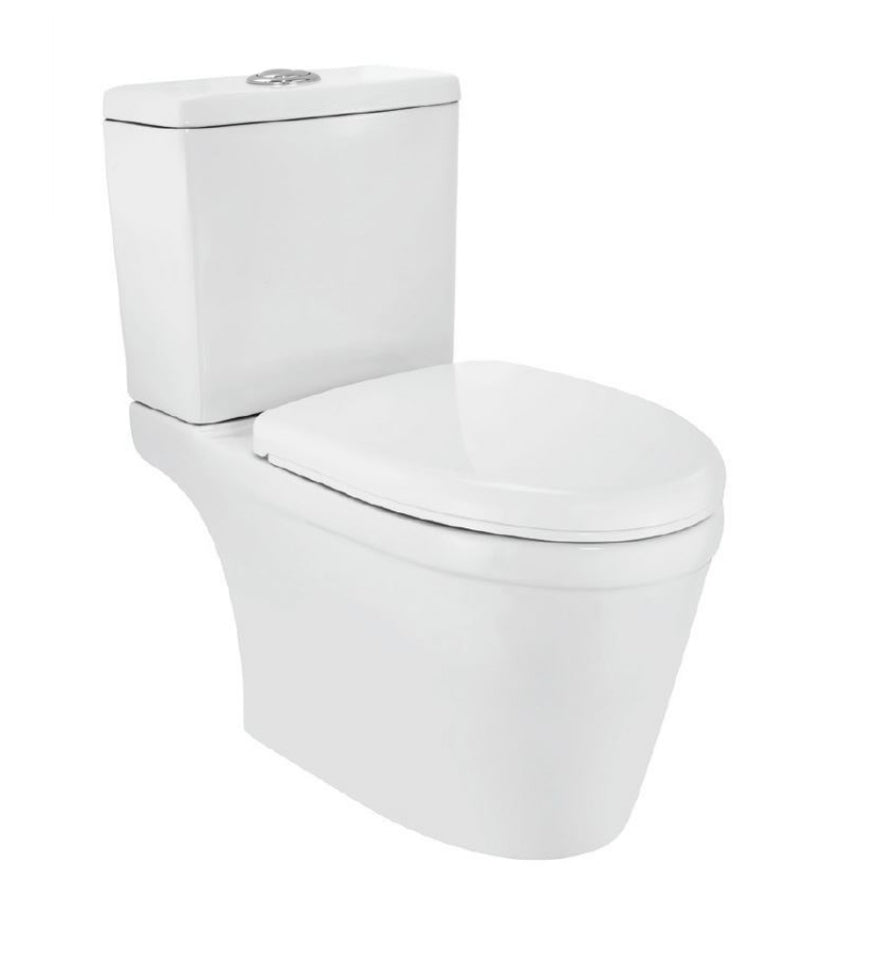 COUPLED EWC BOWL WITH CISTERN W/PP SOFT CLOSE SEAT COVER S-300MM - JAQUAR SWARE - ( WHITE - CONTINENTAL - 750x690 mm - 30inchX27.6inch )