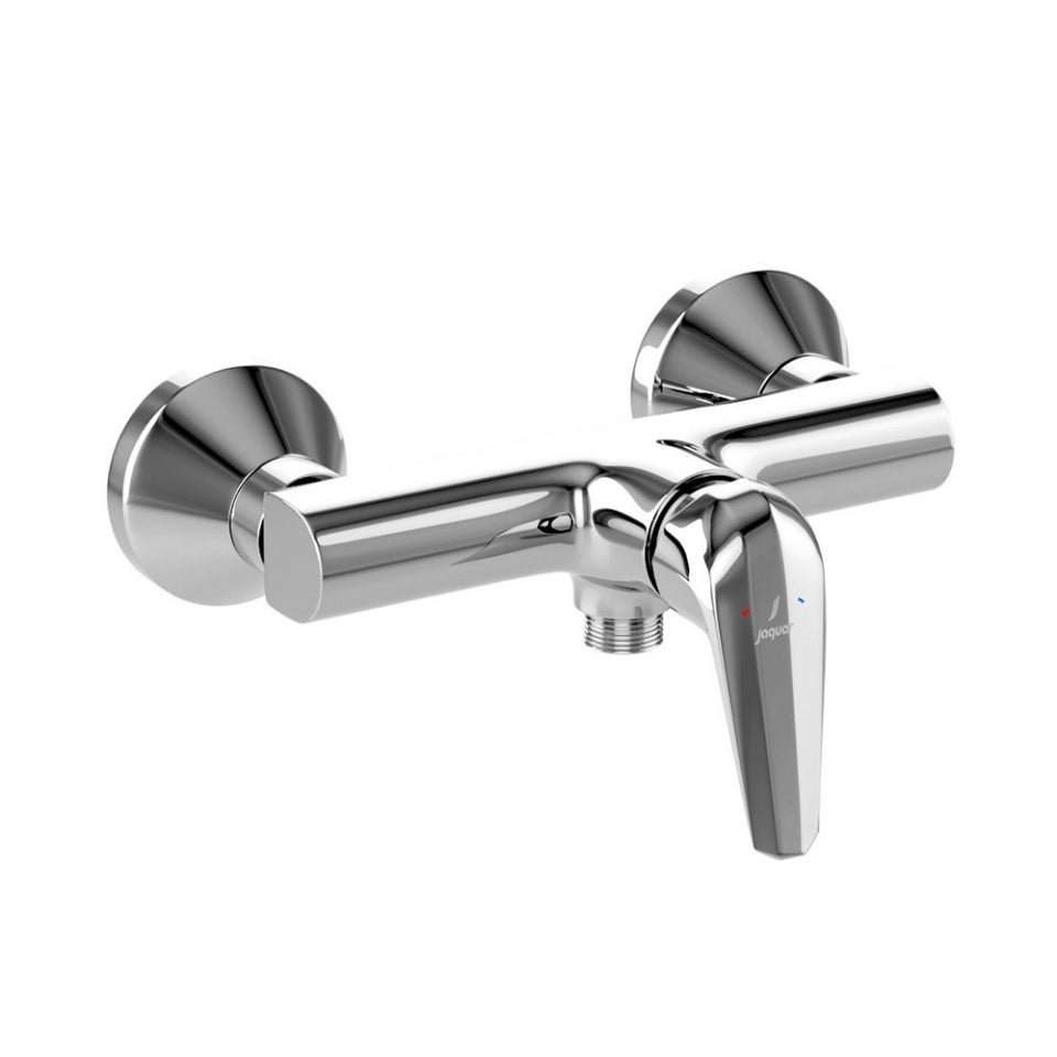SINGLE LEVER EXPOSED SHOWER MIXER - JAQUAR FAUCETS - ( CHROME - CONTINENTAL PRIME - 0x15 mm - 0inchX0.5inch )
