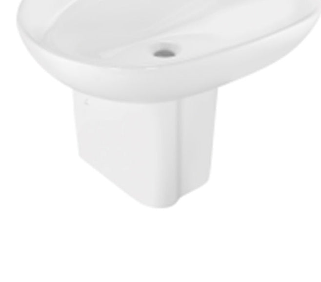 HALF PEDESTAL FOR 15801 - JAQUAR SWARE -  ( WHITE - OPAL - 0x0 mm - 0inchx0inch )
