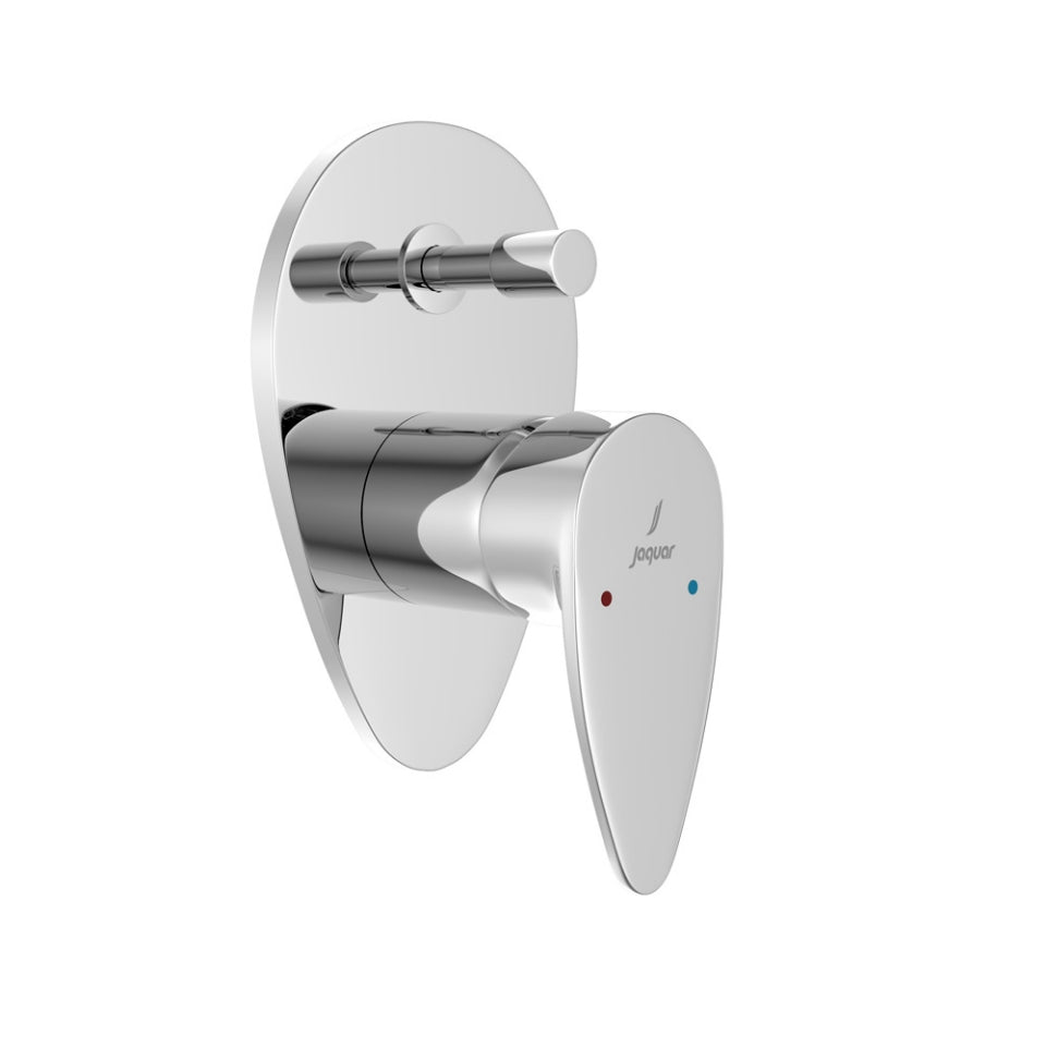 S.L.EXPOSED PARTS DIV KIT BUTTON ON TOP - JAQUAR FAUCETS - ( CHROME - VIGNETTE PRIME - 0x15 mm - 0inchX0.5inch )