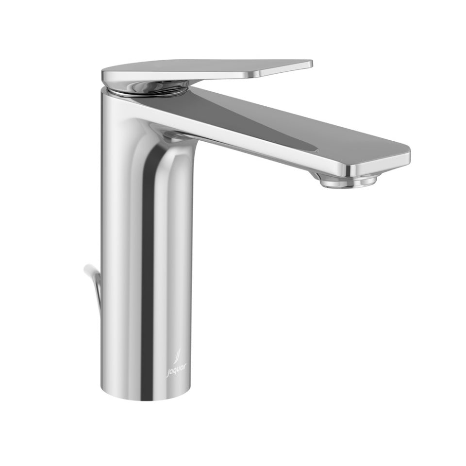 SINGLE LEVER EXTENDED BASIN MIXER (HEIGH - JAQUAR FAUCETS - ( CHROME - LAGUNA - 0x15 mm - 0inchX0.5inch )