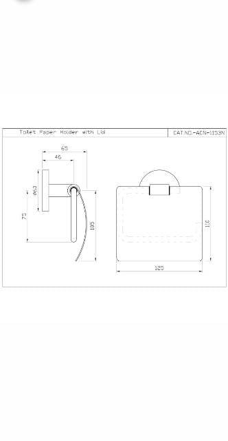 TOILET ROLL HOLDER WITH STAINLESS STEEL - JAQUAR FAUCETS - ( WHITE MATT - CONTINENTAL ACC. - 0x0 mm - 0inchx0inch )