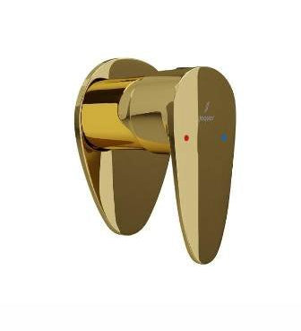 (PRUN) EXPOSED PART KIT OF CONCEALED STOP COCK & FLUSH COCK - JAQUAR FAUCETS - ( GOLD - VIGNETTE PRIME - 0x15 mm - 0inchX0.5inch )