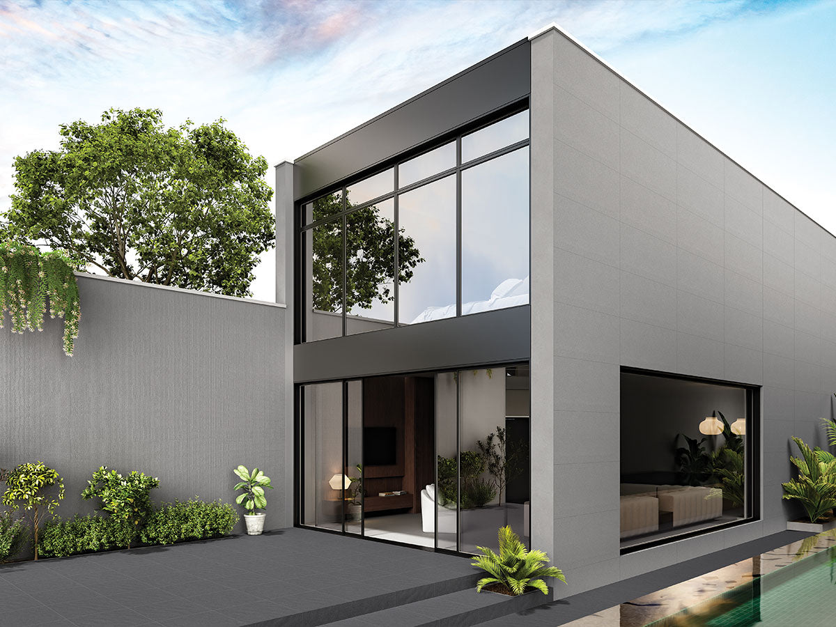 RIVER GREY MATT - SIMPOLO-TILES - ( - COURTYARD MATT - 1198x598 mm - 48inchX24inch )