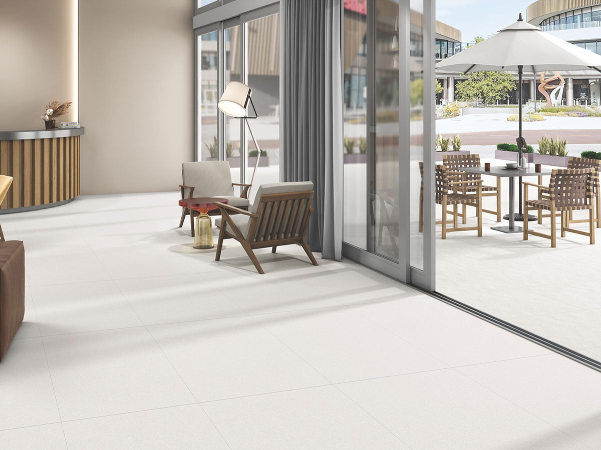 BRK WHITE SAND MATT - SIMPOLO-TILES - ( - COURTYARD MATT - 1198x598 mm - 48inchX24inch )