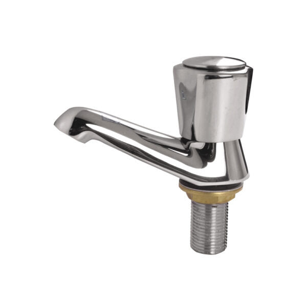 PILLAR COCK TRI - VIKING -  ( POLISHED CHROME -  - 0x15 mm - 0inchX0.6inch )