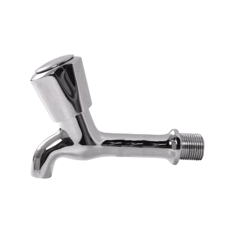 BIB COCK LONG BODY TRI W/O FLANGE - VIKING -  ( POLISHED CHROME -  - 0x15 mm - 0inchX0.6inch )