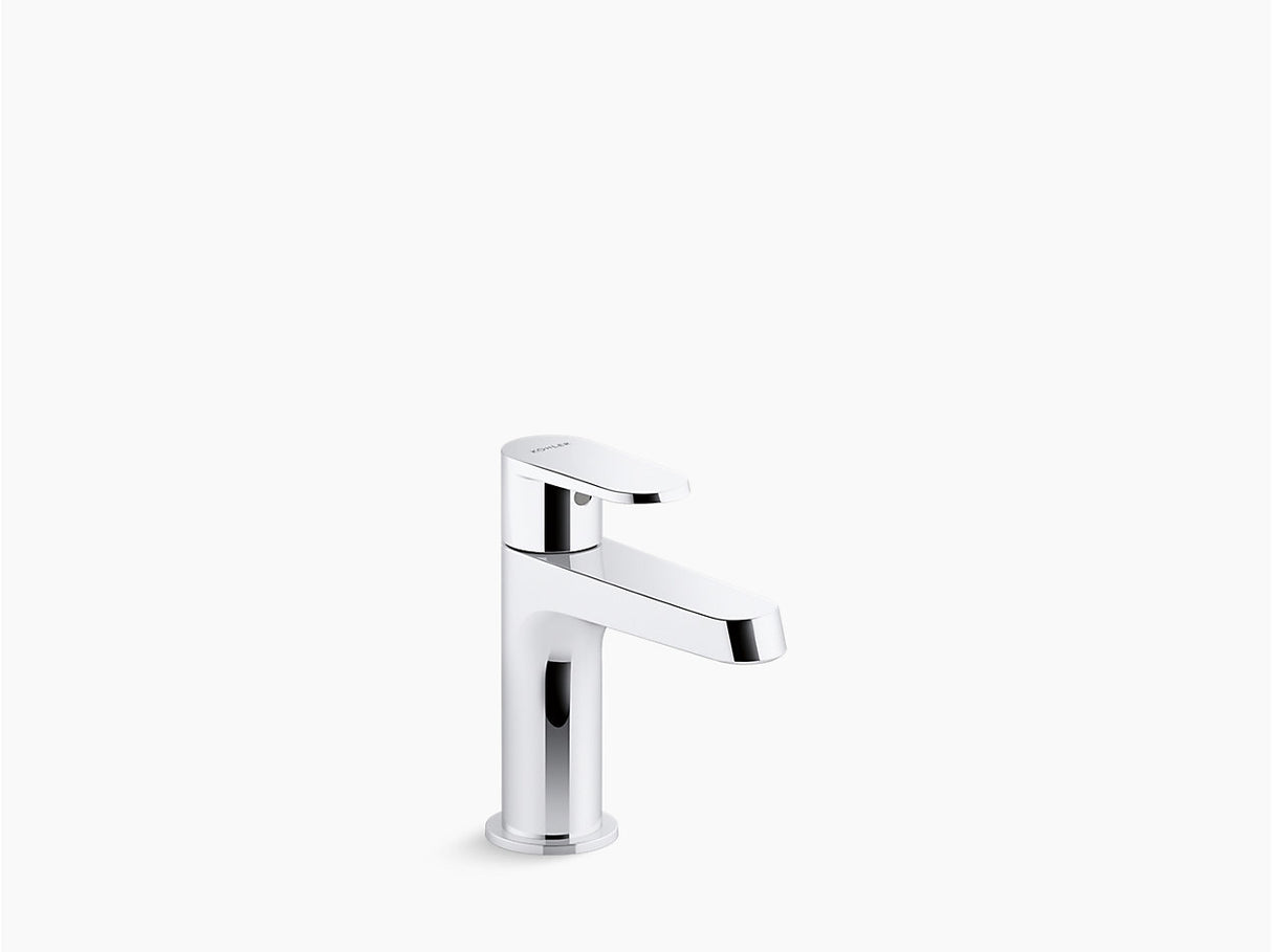 SINGLE-HANDLE BATHROOM SINK FAUCET, COLD ONLY - KOHLER POPULAR -  ( POLISHED CHROME - POPULAR - 0x15 mm - 0inchX0.6inch )