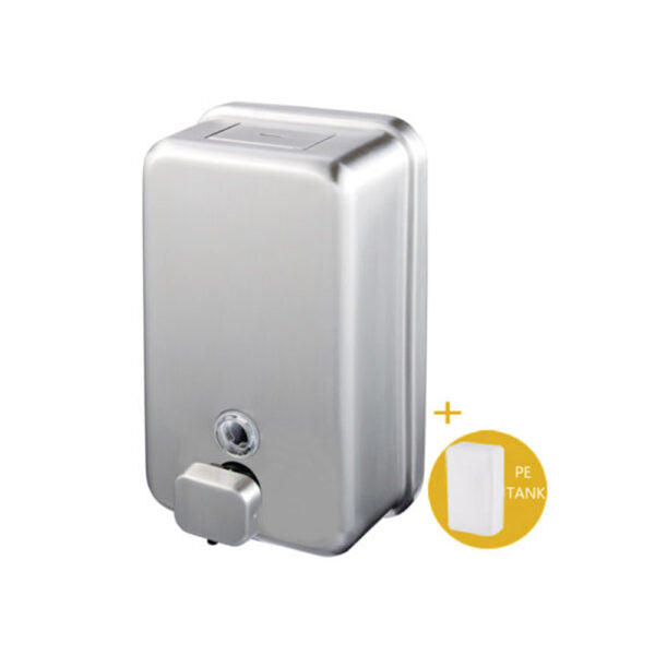 SS304 W/M LOTION DISPENSER 1100ML - VIKING -  ( BRUSHED -  - 0x15 mm - 0inchX0.6inch )