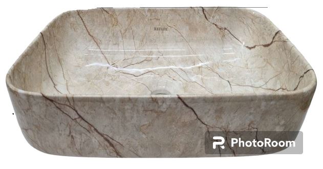 CERAMIC RECTANGLE COUNTER TOP WASHBASIN - BETTER LIVING - ( - - 450x325 mm - 18inchX13inch )
