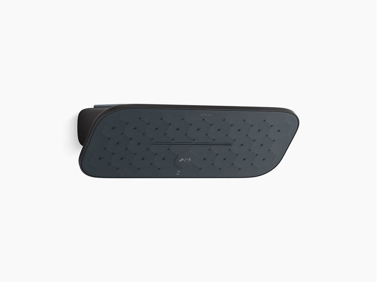 RADIANC TM SHOULDER-HEIGHT TWO-FUNCTION W/O DIVERTER SHOWERHEAD, 12.5 IPM - KOHLER PREMIUM - ( MATTE BLACK - PREMIUM - 341x152 mm - 13.64inchX6.08inch )
