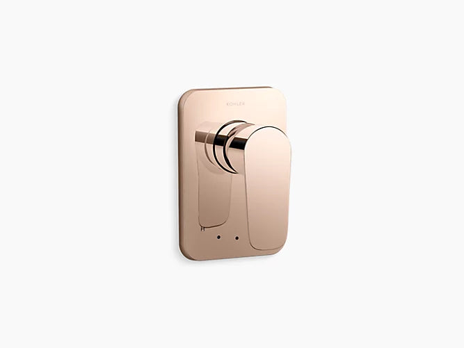 ALEO RECE SHOWER TRIM+AT135 - KOHLER PREMIUM - ( ROSE GOLD - PREMIUM - 0x40 mm - 0inchX1.6inch )