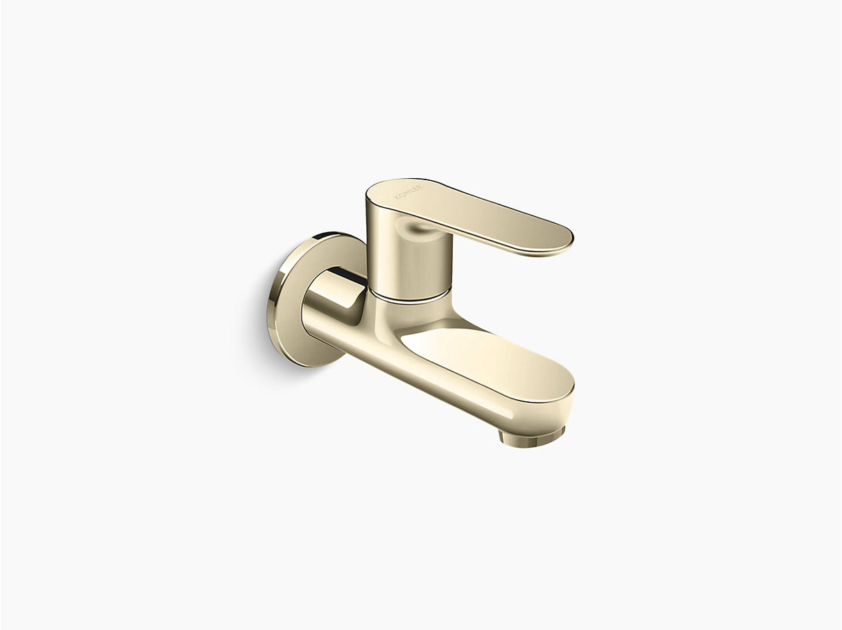 JULY-BIB COCK W/FLANGE - KOHLER POPULAR - ( VIBRANT FRENCH GOLD - POPULAR - 0x0 mm - 0inchX0inch )