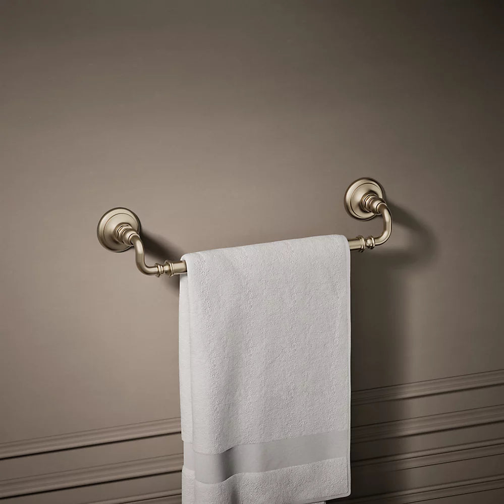 ARTIFACTS 18INCH TOWEL BAR - KOHLER LUXURY - ( VIBRANT BRUSHED BRONZE - LUXURY - 533x103 mm - 21.32inchX4.12inch )