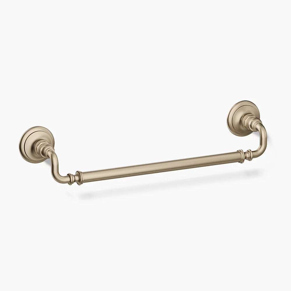 ARTIFACTS 18INCH TOWEL BAR - KOHLER LUXURY - ( VIBRANT BRUSHED BRONZE - LUXURY - 533x103 mm - 21.32inchX4.12inch )