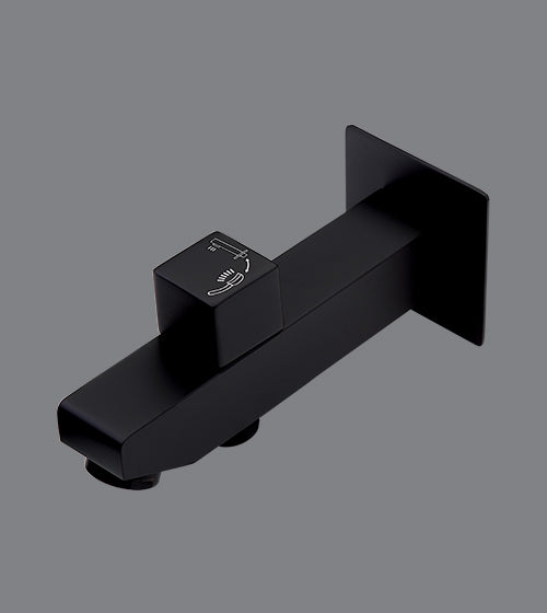 BUTTON SPOUT - AQUANT -  ( MATT BLACK -  - 0x0 mm - 0inchx0inch )