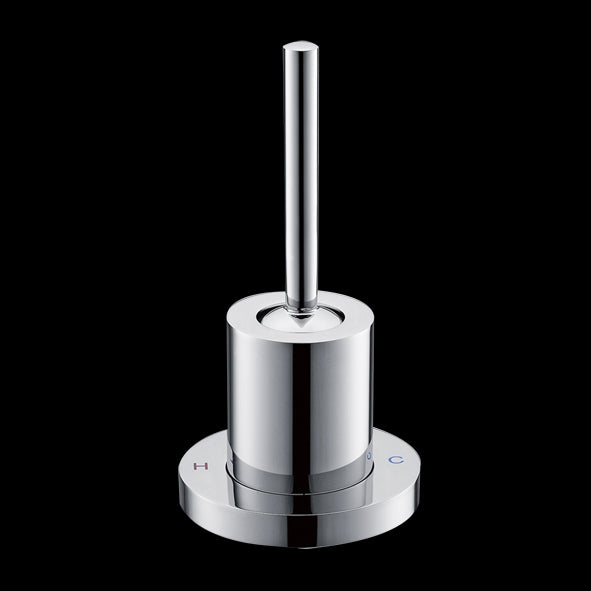 TABLE MOUNTED DEUSCH MIXER - AQUANT - ( CHROME - - 0x0 mm - 0inchx0inch )