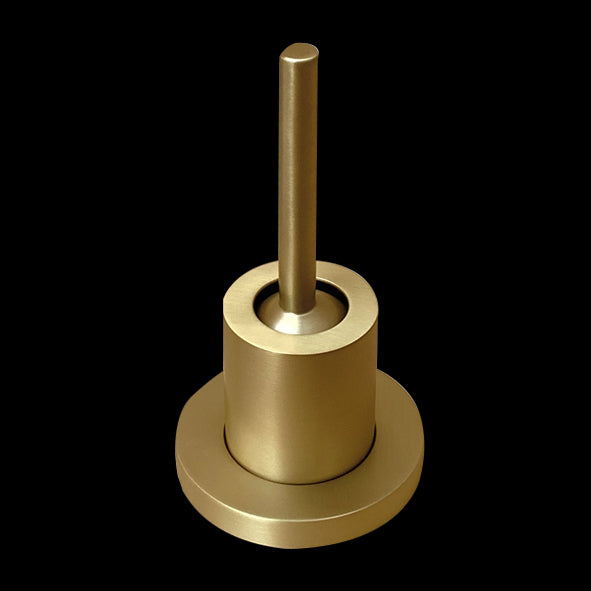 TABLE MOUNTED DEUSHER MIXER - AQUANT - ( BRUSHED GOLD - - 1005x52 mm - 40inchX2inch )