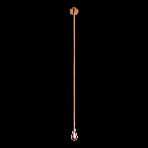 CEILING/M BASIN SPOUT 200MM EXTN PIPE - AQUANT - ( ROSE GOLD - - 0x52 mm - 40inchX2.08inch )