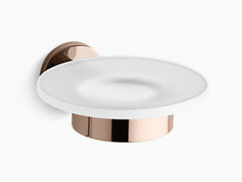 (PRUN)STILLNESS SOAP DISH - KOHLER LUXURY -  ( ROSE GOLD -  - 0x0 mm - 0inchx0inch )