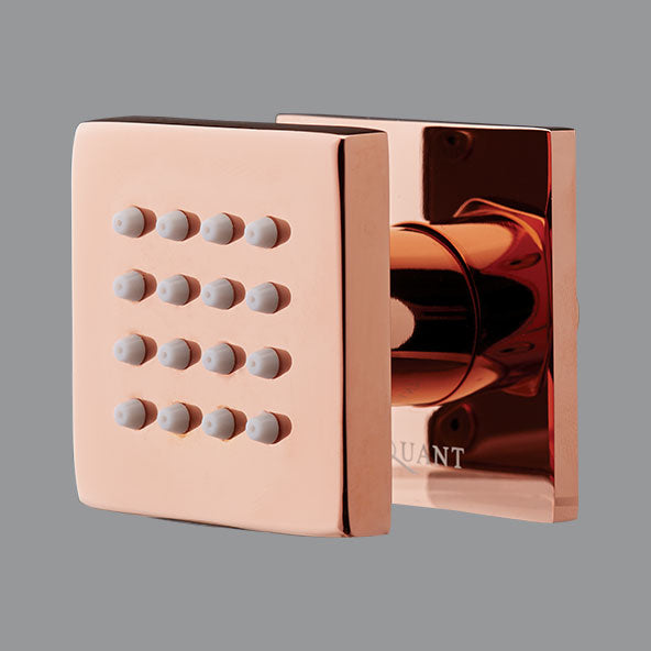 BRASS BODY JET SINGLE FUNCTION - AQUANT - ( ROSE GOLD - - 0x0 mm - 0inchx0inch )