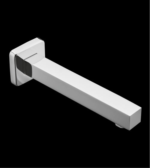 BRASS PLAIN SPOUT - AQUANT -  ( CHROME -  - 0x15 mm - 0inchX0.6inch )