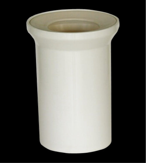 WC CONNECTOR - AQUANT - ( WHITE - - 0x250 mm - 0inchX10inch )