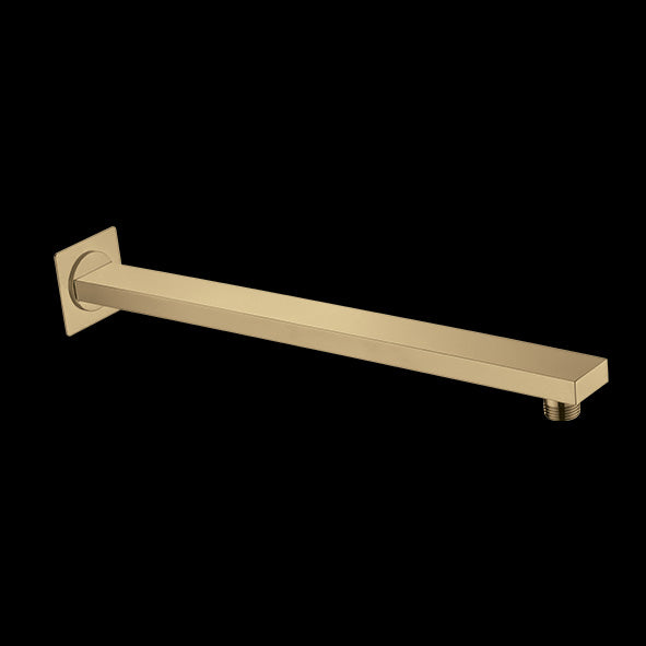 BRASS SHOWER ARM - AQUANT - ( BRUSHED GOLD - - 0x400 mm - 0inchX16inch )