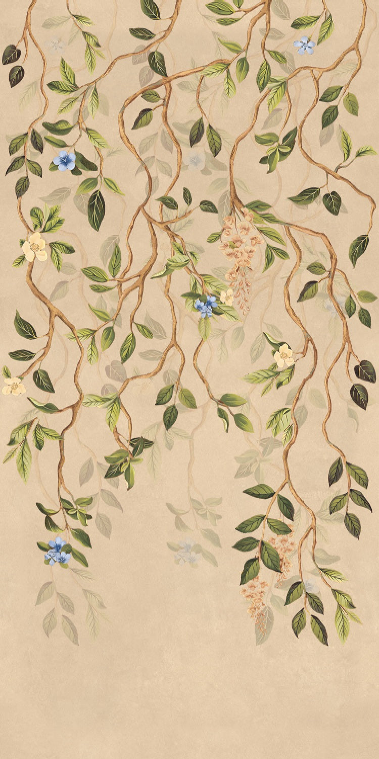 DELIMO LUX BRANCH DECOR HL - INDIAN TILES - ( - CRIST DECOR - 1200x600 mm - 48inchX24inch)